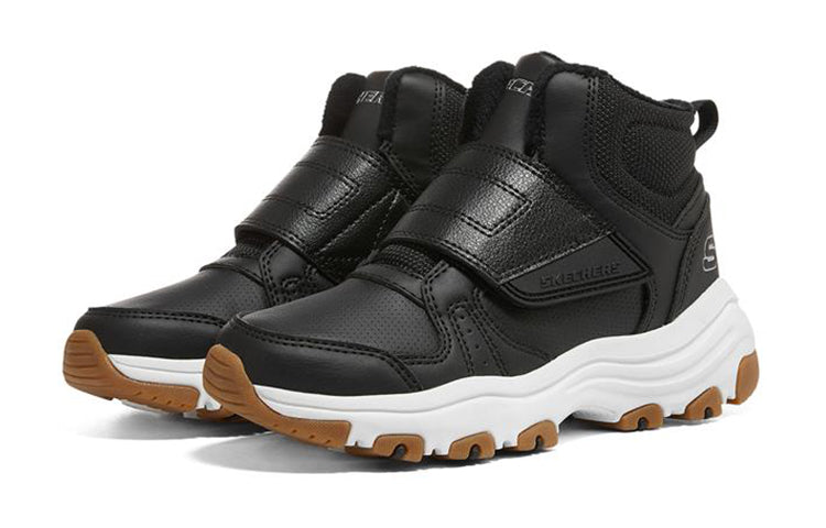 (GS) Skechers I- Conik 'Black White' 8701647L-BLK