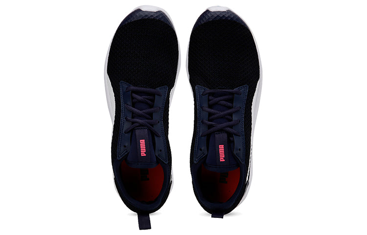 (WMNS) PUMA George Idp Low-cut Black/White/Blue 371219-03