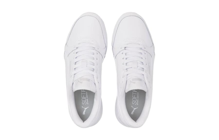 (GS) PUMA ST Runner v3 Leather 'Triple White' 384904-02