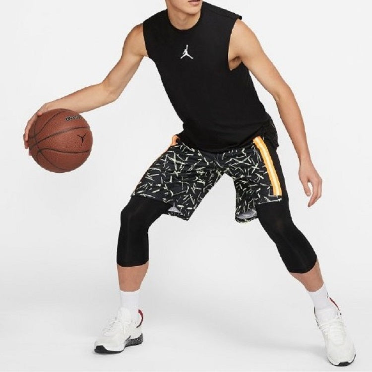 Air Jordan Basketball Training Sports Sleeveless Vest Black CJ4576-010