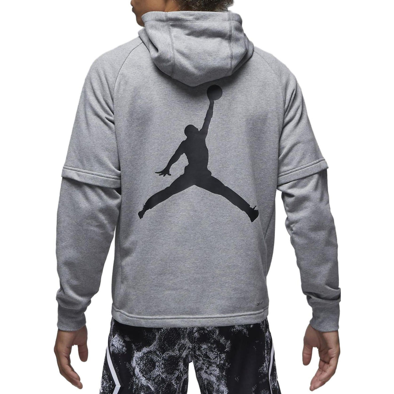 Air Jordan Dri-Fit Breakfast Club Graphic Fleece Pullover Hoodie 'Grey' DV9781-091