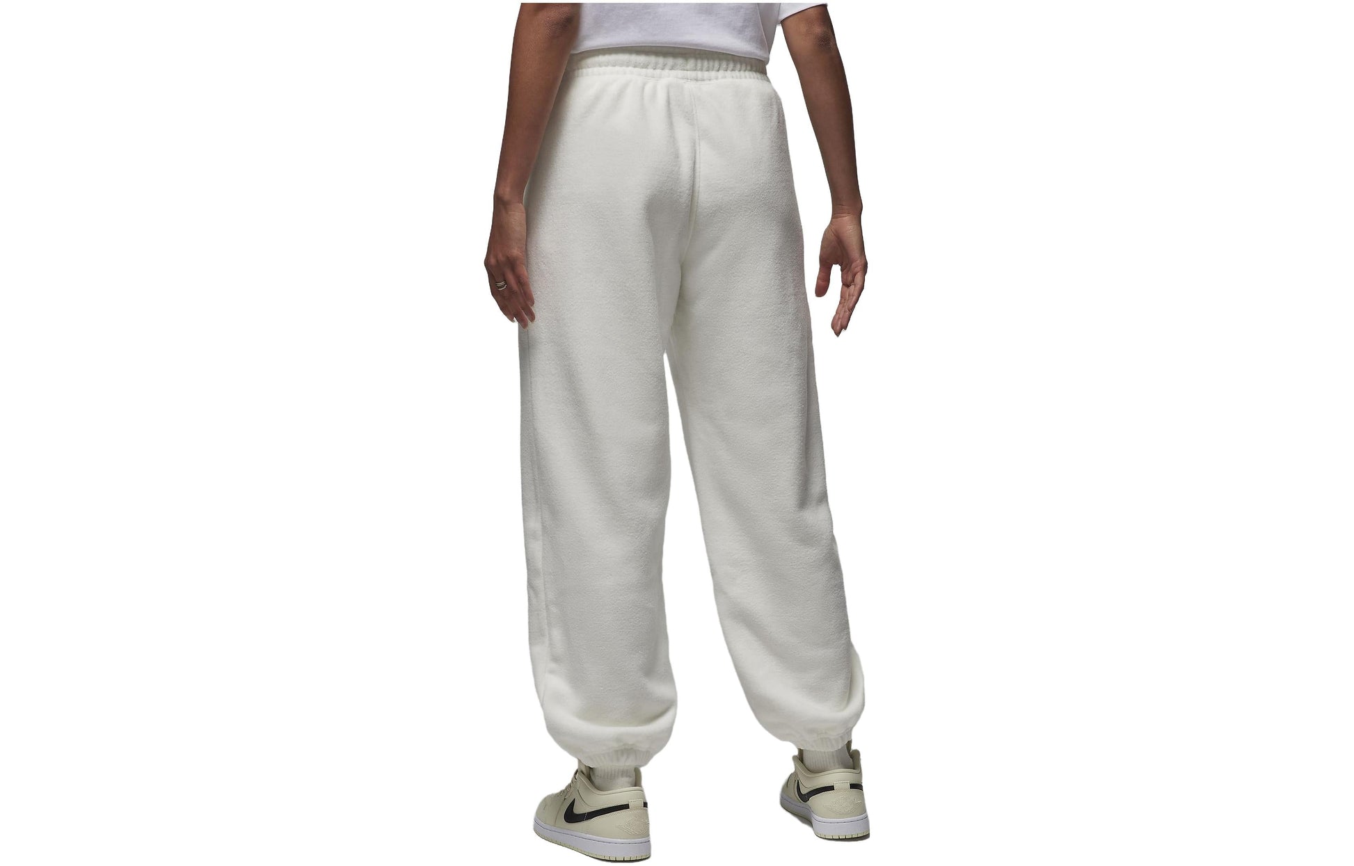 (WMNS) Air Jordan Flight Fleece Winterized Pants 'Sail' FD7234-133