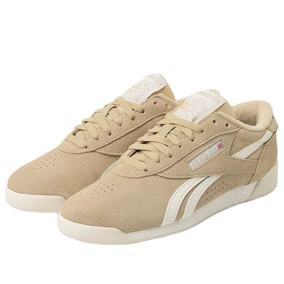 (WMNS) Reebok Freestyle Lo Shoes 'Simple Beige Chalk Chalk' 100262278