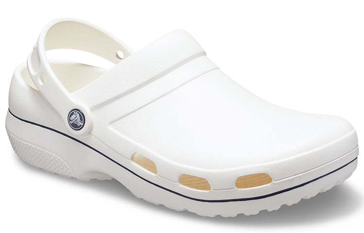 Crocs Wear-Resistant Non-Slip Sports Unisex White Black Sandals 'White Black' 205883-126