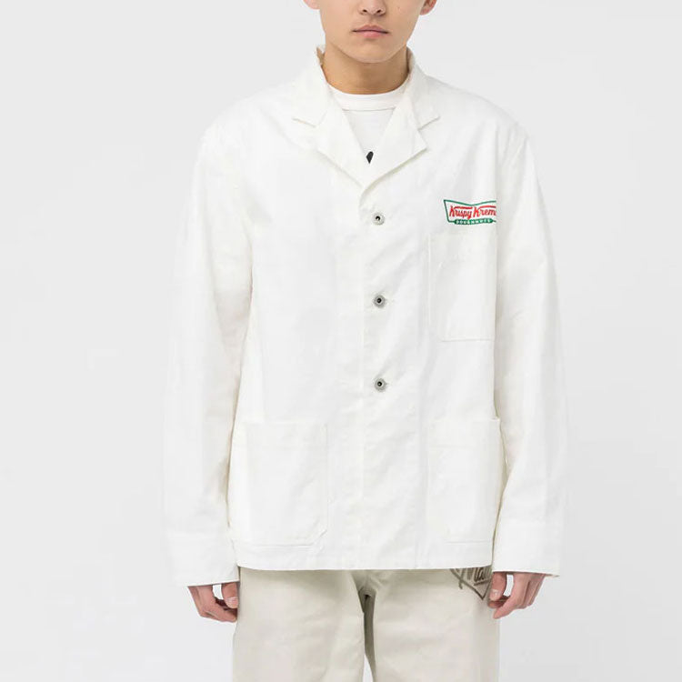 HUMAN MADE x Krispy Kreme Factory Jacket 'White' XX25JK001