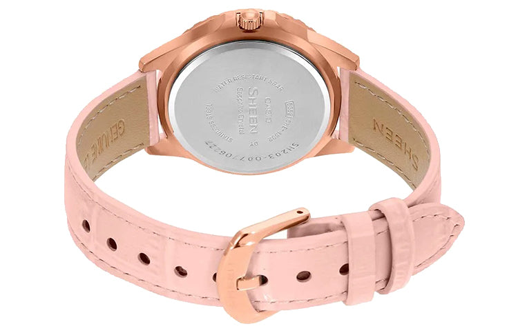 CASIO SHEEN Sapphire Crystal Pink Analog SHE-4532PGL-4A