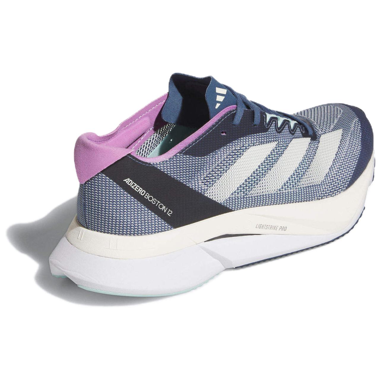 (WMNS) adidas Adizero Boston 12 'Preloved Ink Zero Metalic Aurora Ink' IF9219