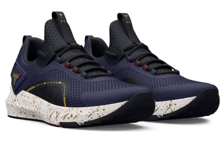 Under Armour Project Rock BSR 3 'Midnight Navy Metallic Gold' 3026462-402