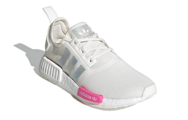 (GS) adidas NMD_R1 J 'White Screaming Pink' FZ0916