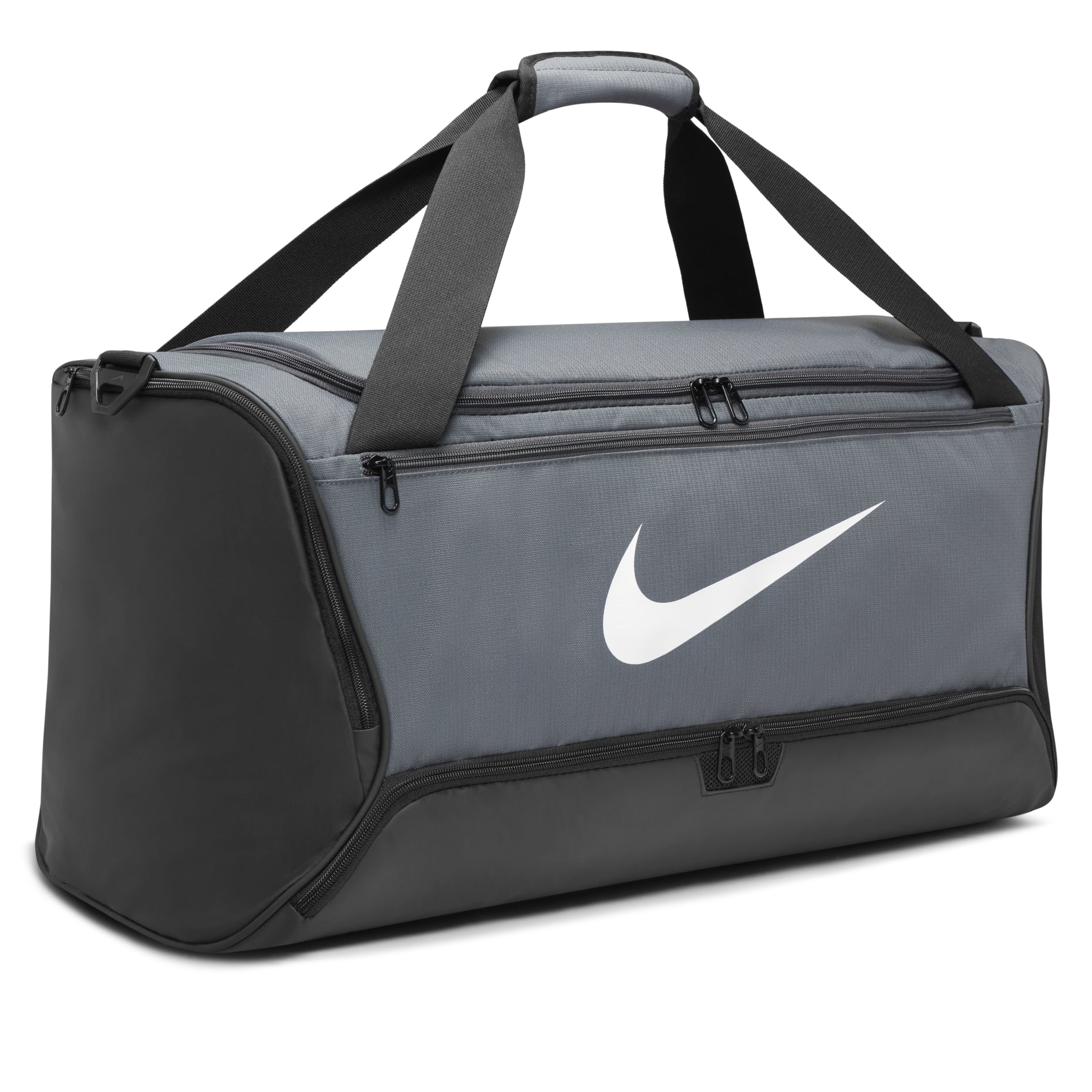 Nike Brasilia 9.5 Training Duffel Bag Medium 'Iron Grey Black White' DH7710-068