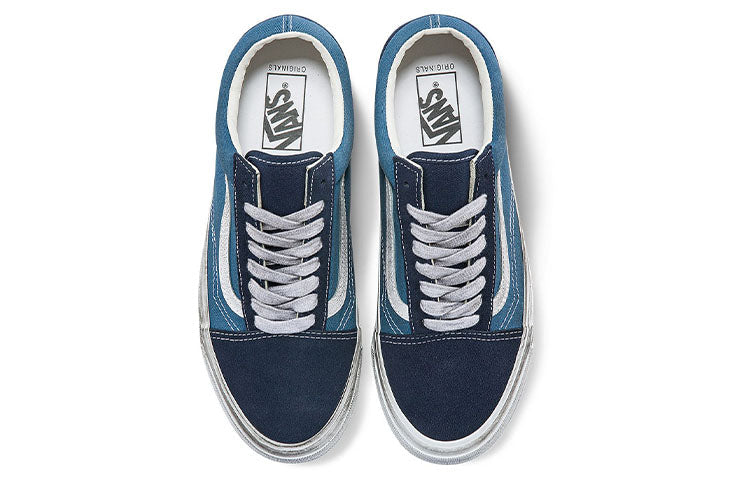 Vans OG Old Skool LX 'Stressed - Navy' VN0A5FBENGJ