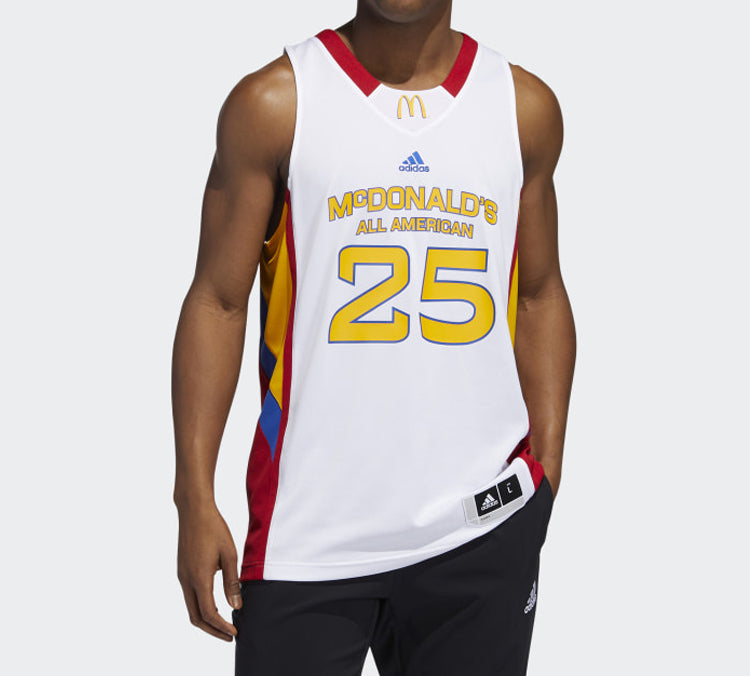 adidas D Rose McDonald's All American Swingman Jersey White GJ0073