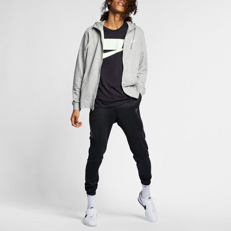 Nike Sportswear Club French Terry Full House Hoodie  gray 804392-063