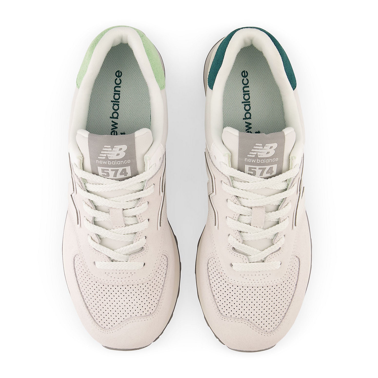 (WMNS) New Balance 574 'Light Grey Mint Green' U574WC2