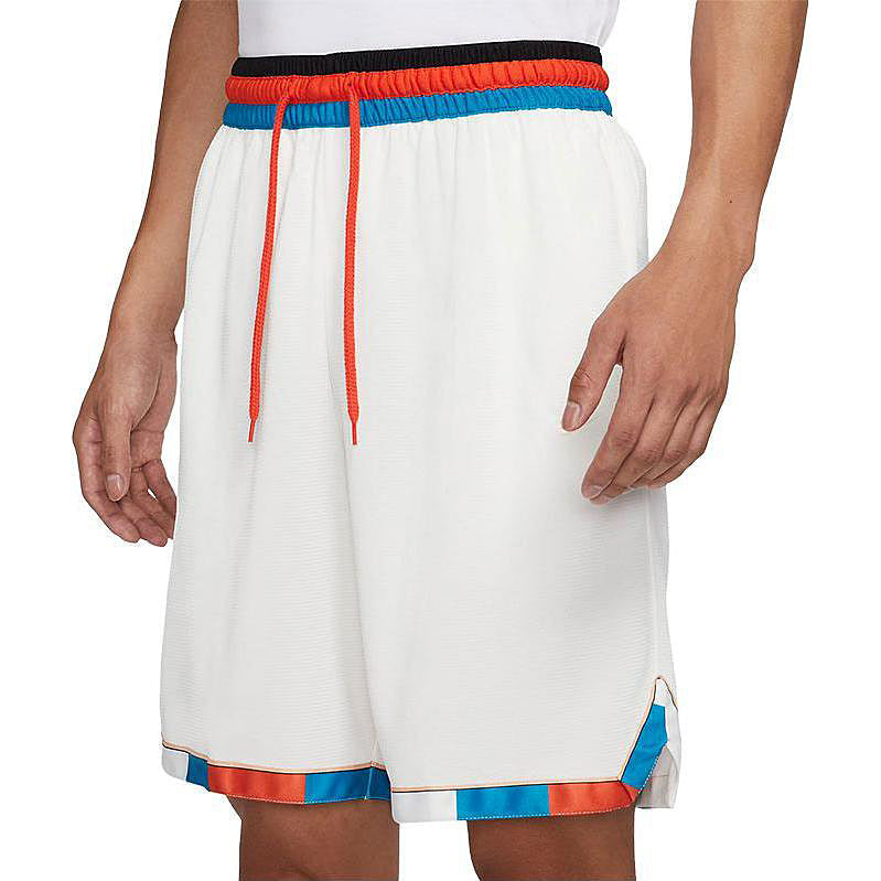 Men's Nike Color Block Lacing Sports Shorts White DA5845-133