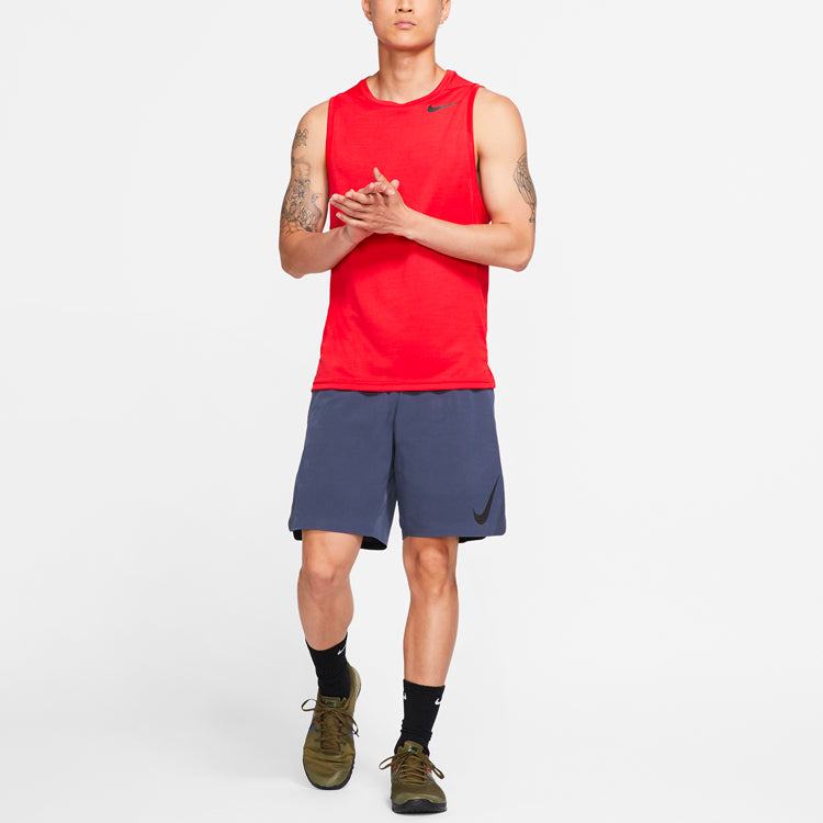 Nike Superset Training Vest Quick Dry Gym Vest Large Red AQ0464-657