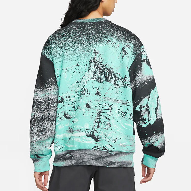 Nike ACG Therma-FIT CREW printed top 'Green' DQ5792-369