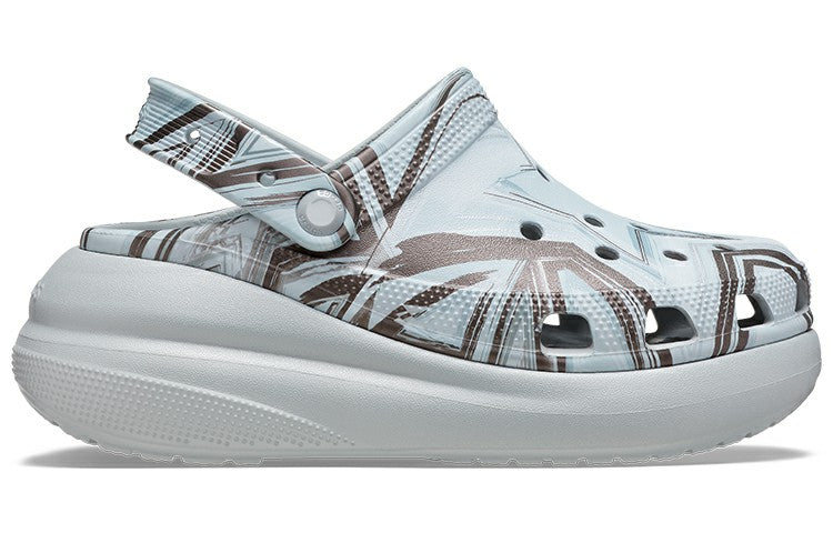 (WMNS) Crocs Classic Crush Disco Clog 'Clear Bue' 208121-0ZT