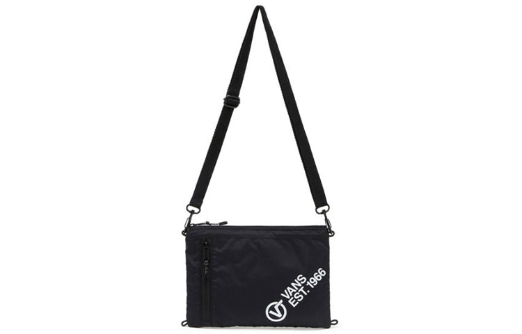 Vans Logo Crossbody Bag 'Black' VN0A4BP3BLK