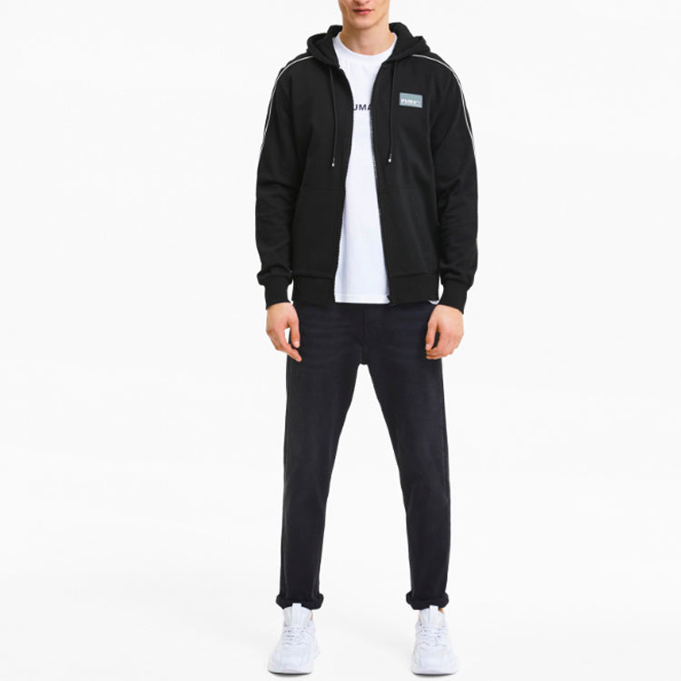 PUMA Avenir Full Zip Hoodie 'Black' 599334-01