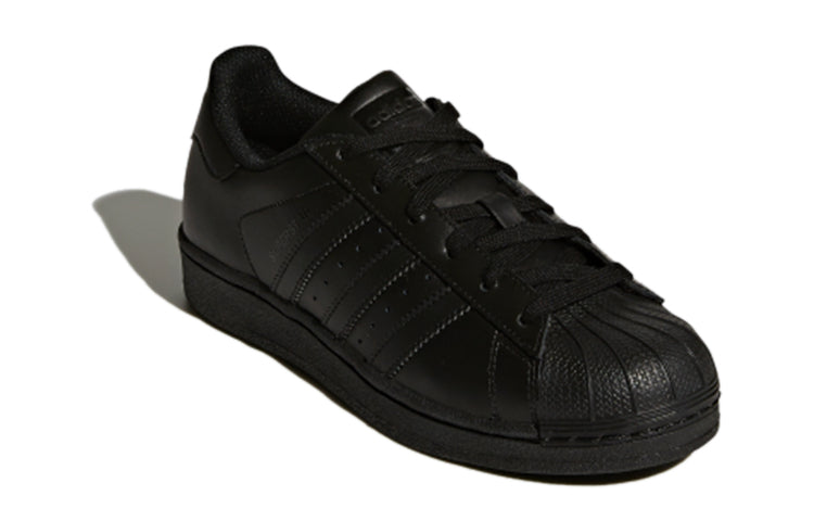 (GS) adidas Superstar Foundation J 'Triple Black' B25724