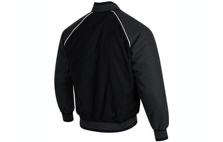 Nike Baseball Collar Raglan Sleeve Long Sleeves Jacket Men's Black DQ6148-010