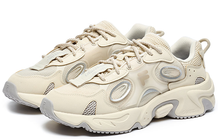 FILA FUSION Raccoon Sneakers 'Beige Silver' T12M231121FAS