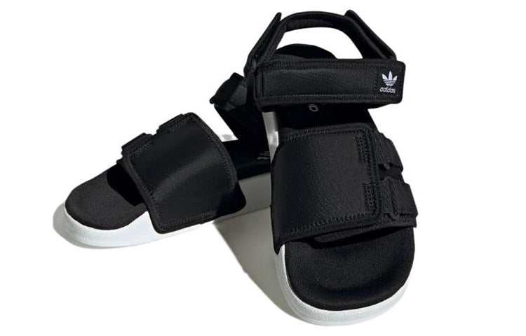 adidas originals Adilette Sandal 4.0 'Black White' HP3096