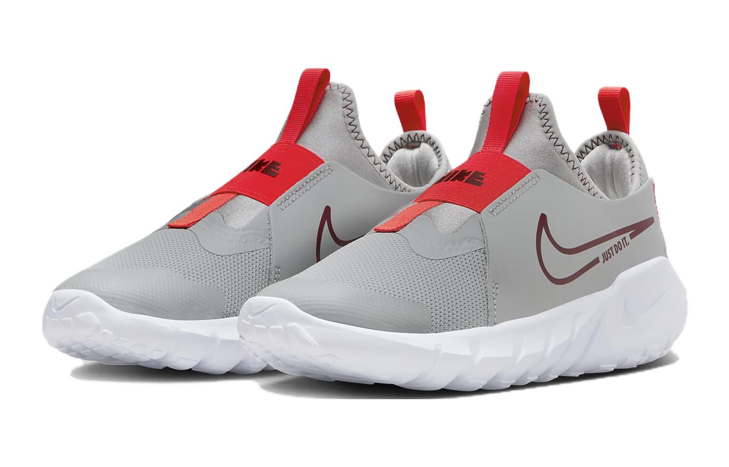 (GS) Nike Flex Runner 2 'Light Smoke Team Red' DJ6038-009
