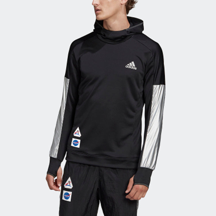 adidas Space M Running Sports Splicing Black GK6996