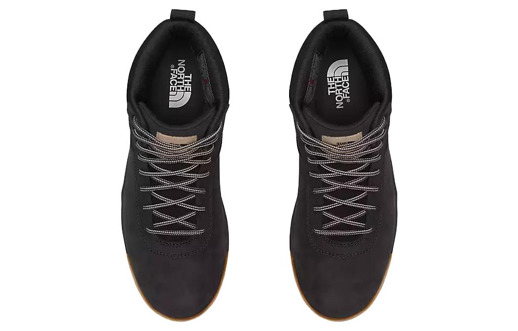 THE NORTH FACE Larimer Mid Waterproof Boots 'TNF Black with Vintage Khaki' 52RM-MY3