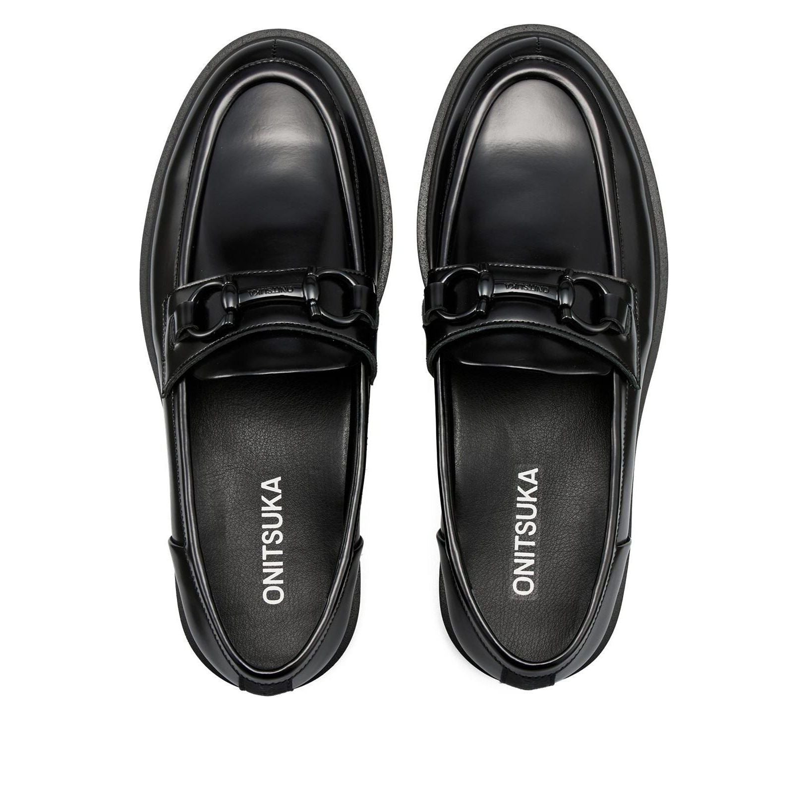 (WMNS) Onitsuka Tiger Bit Loafer 'Black' 1182A641-001