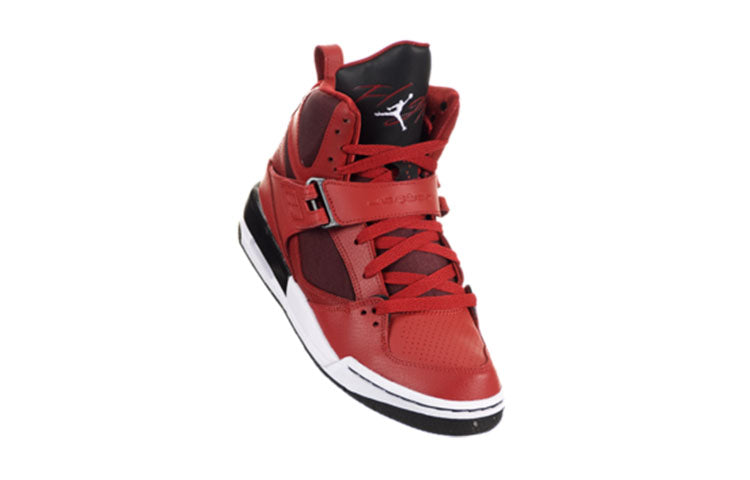 (GS) Air Jordan Flight 45 High 'Red Black' 524865-600