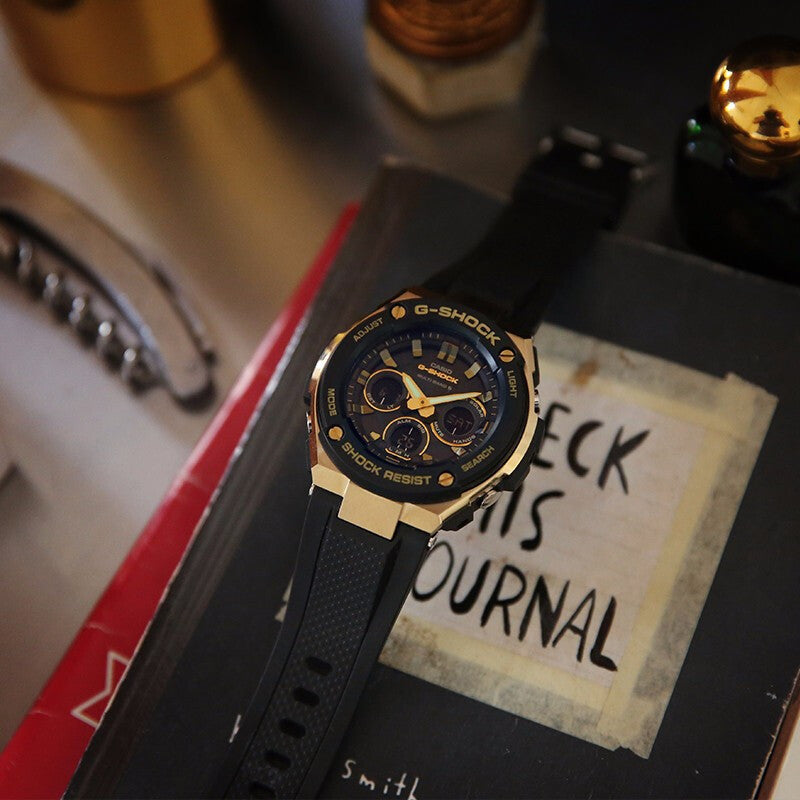 CASIO G-Shock G-Steel 'Black Gold' GST-W300G-1A9PR