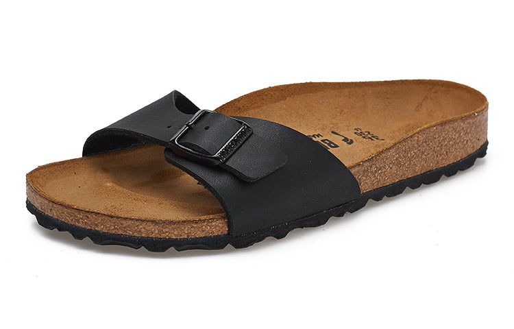 Birkenstock Madrid Birko-Flor Narrow Fit Sandals 'Black' 40793