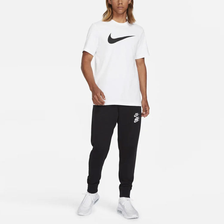 Men's Nike Casual Sports Round Neck Breathable Short Sleeve White T-Shirt DC5094-100