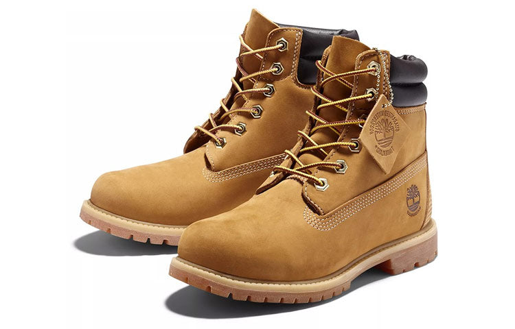 (WMNS) Timberland 6 Inch Waterville Double Collar Boots 'Wheat' 42687713