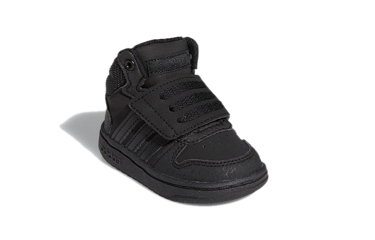 (TD) adidas Hoops 2.0 Mid 'Black' FW7605
