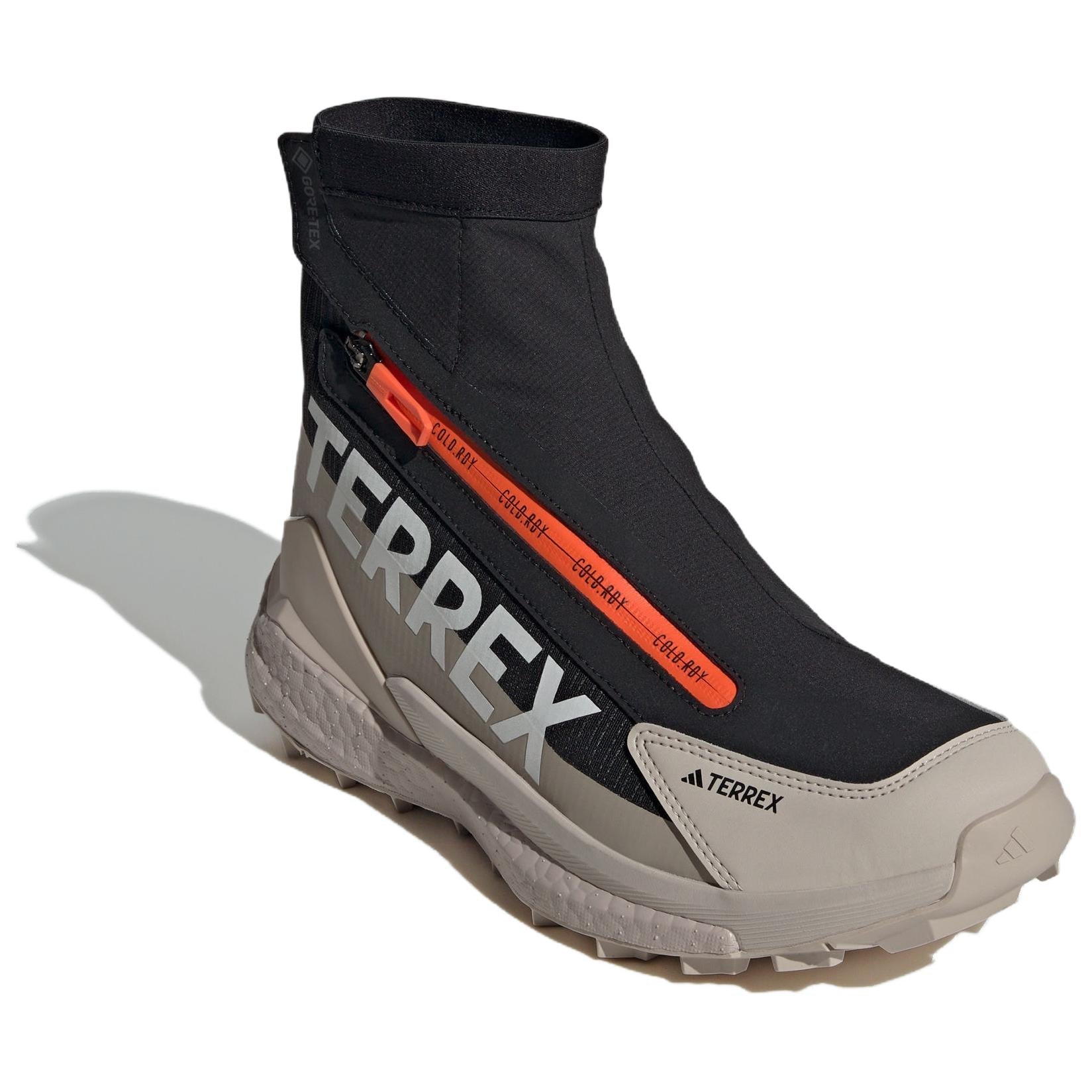 adidas Terrex Free Hiker 2 Cold.RDY Gore-Tex 'Wonder Beige Core Black Semi Impact Orange' IH5537