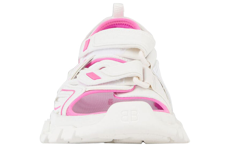 (WMNS) Balenciaga Track Sandals 'White Pink' 617543W3AJ19054