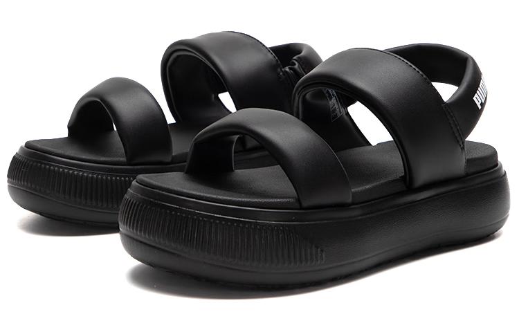 (WMNS) PUMA Mayu Puffy Slides 'Black' 399451-02