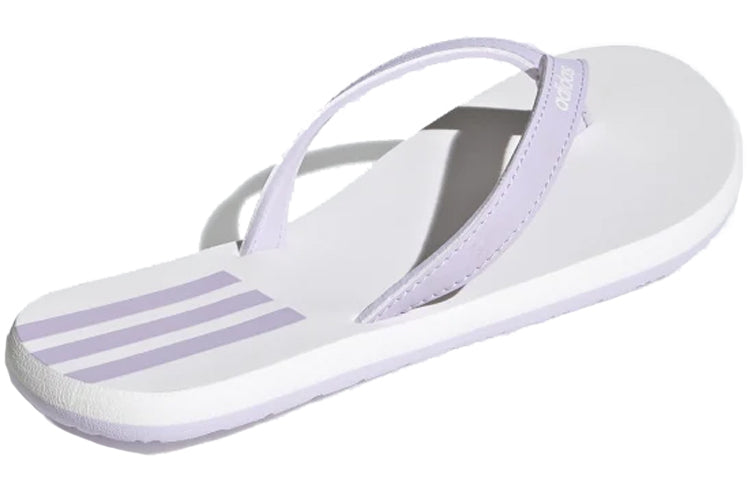 (WMNS) adidas Eezay Flip-Flops Purple White Slippers 'Purple White' EG2037