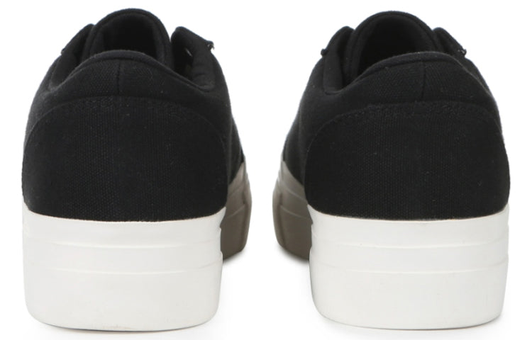 FILA Thick Sole Skateboarding Shoes Black White Version 1XM01170_001