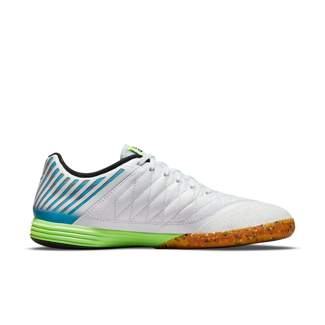 Nike Lunar Gato II IC 'Black Light Photo Blue Lime Glow' 580456-043