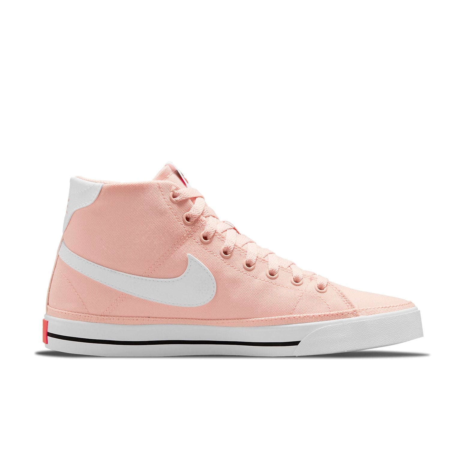 (WMNS) Nike Court Legacy Canvas Mid Sneakers Pink/White DD0161-800