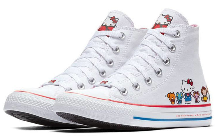 Converse Hello Kitty x Chuck Taylor All Star Canvas Hi 'White' 162944C