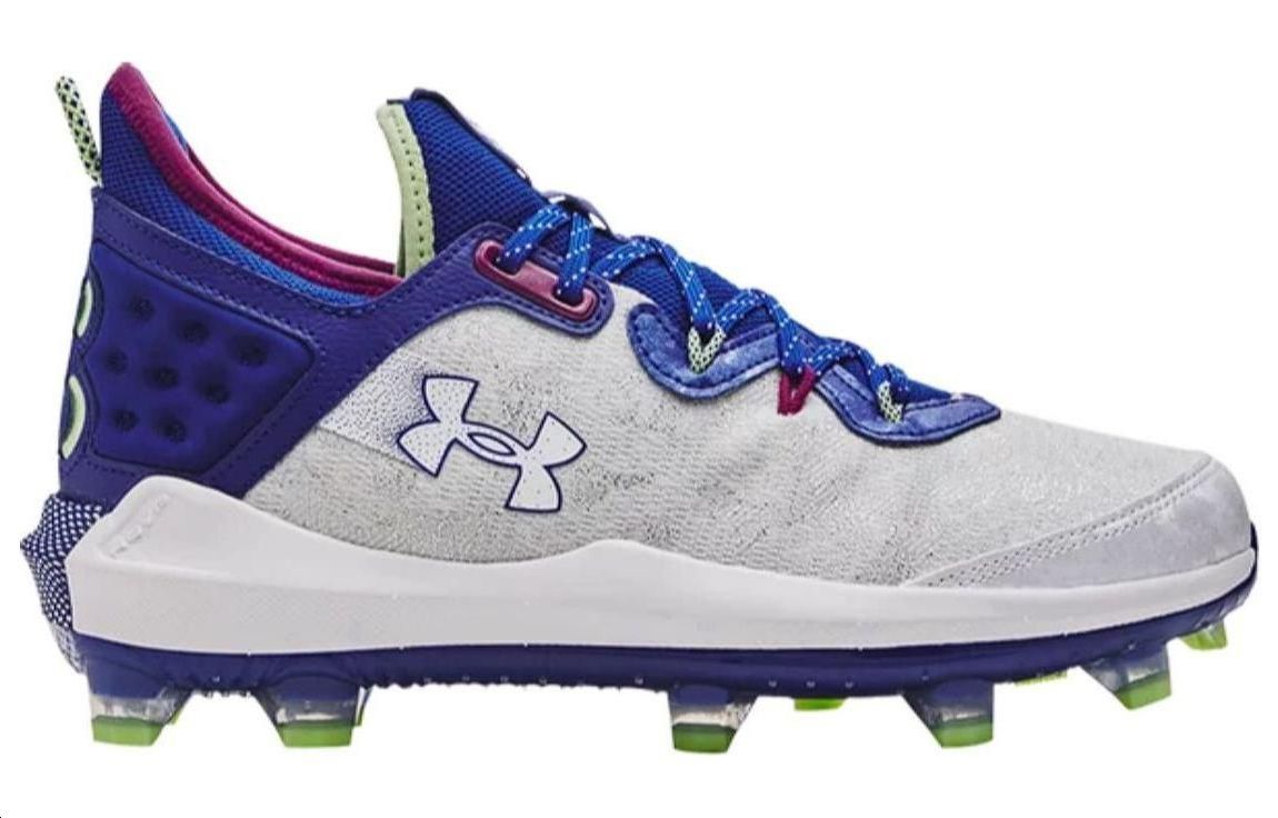 Under Armour Harper 8 Elite TPU Baseball Cleats 'White Royal Blue' 3026591-101
