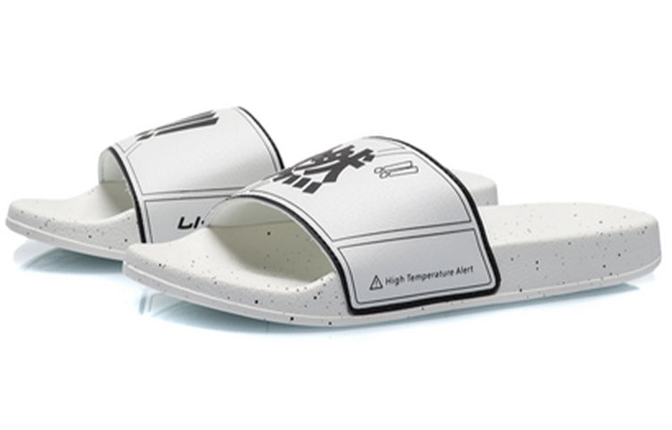 (WMNS) Li-Ning Other Sports slippers 'Black White' AGAP012-8