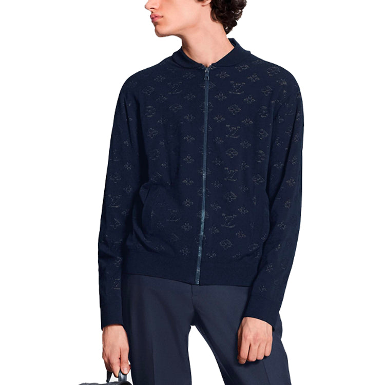 Men's LOUIS VUITTON Aviator Jacket Blue 1A7XP2