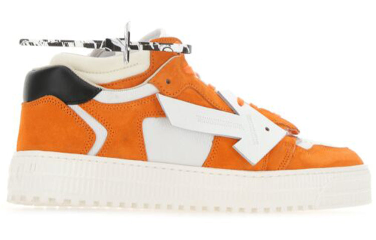 Off-White Sports Shoes White/Orange OMIA151S21LEA0010120
